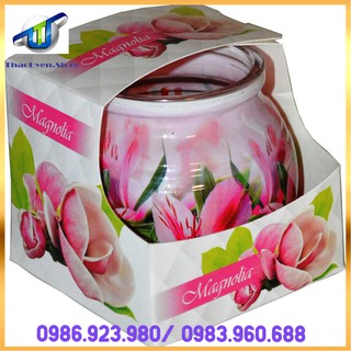 Ly nến thơm tinh dầu Admit Magnolia 85g QT01889 - hoa mộc lan phù hợp mọi lứa tuổi.