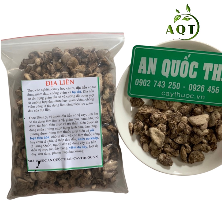 Củ Địa Liền Khô (1KG) Thái Lát Thượng Hạng, Hàng Loại Tốt, Thơm, Sạch