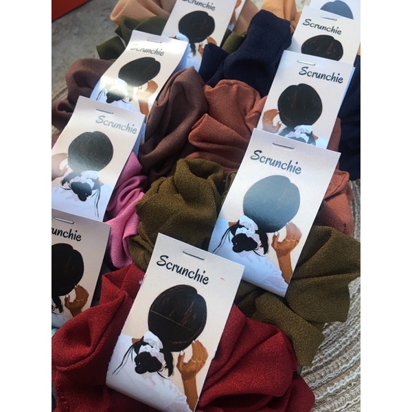 (STARLY) Dây Buộc Tóc Scrunchie / SCRUNCIE / Bond / Binder CEPOL / SCRUNCIE / SCRUNCIE HIJAB / SCRUNCIE SCRUNCIE