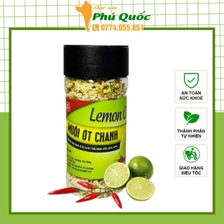 Muối ớt chanh Đặc sản phú quốc lọ 110g