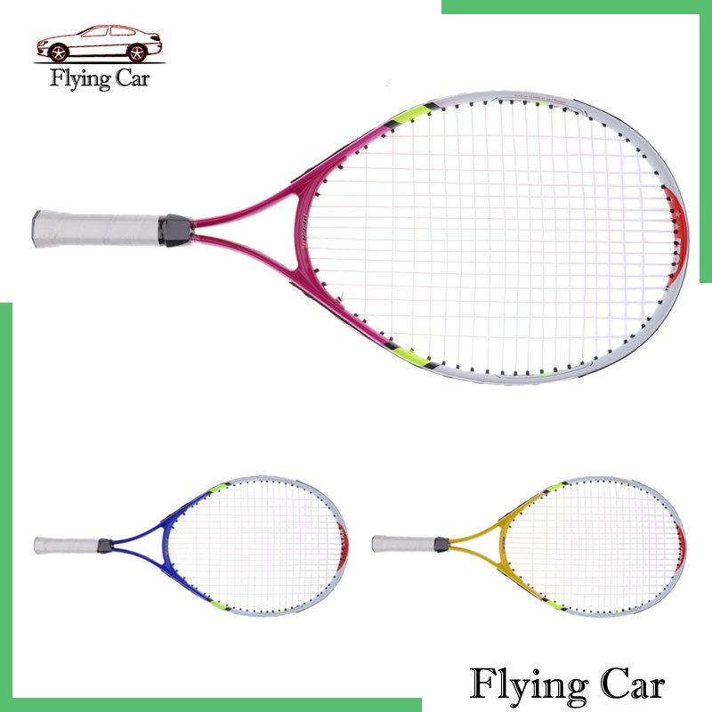 [Lzdjfmy2] Vợt Đánh Tennis Bằng Hợp Kim Nhôm Kèm Túi Đựng Màu Đỏ Cho Bé