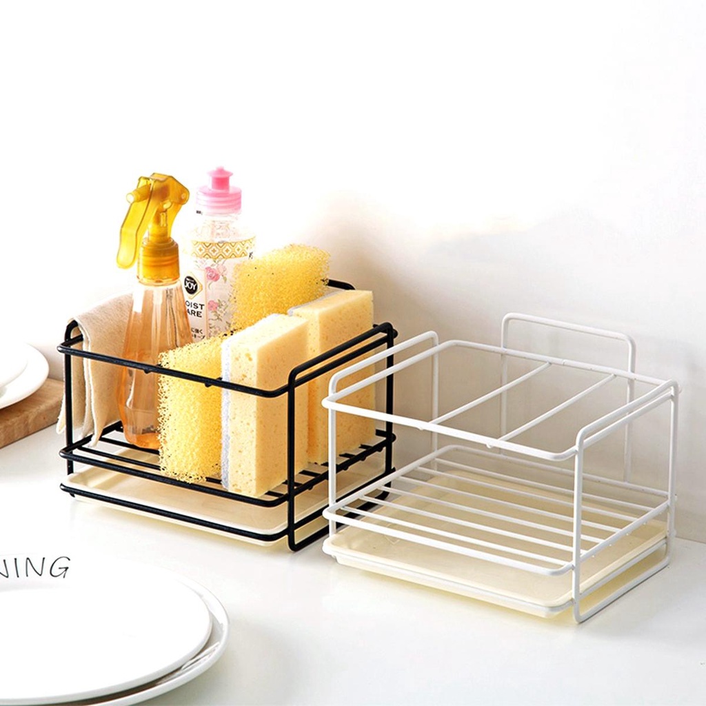 Giá Đỡ Bọt Biển Rửa Chén / Xà Phòng Đa Năng Tiện Dụng Cho Nhà Bếp