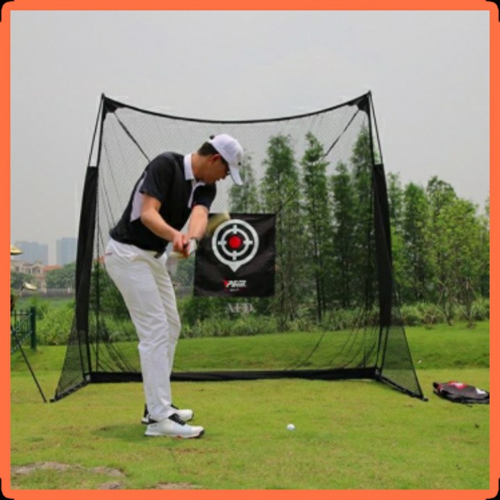 LƯỚI TẬP SWING GOLF  2.5 X 2.5m có video