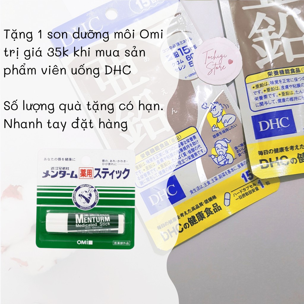 Viên uống Bổ sung Kẽm DHC Zinc Nhật Bản | BigBuy360 - bigbuy360.vn