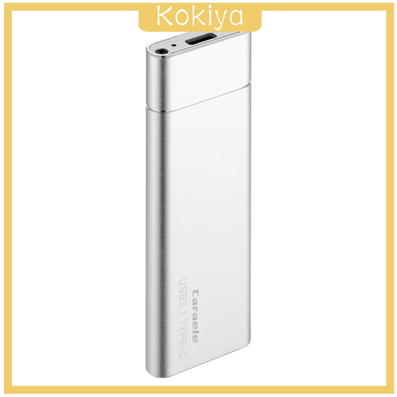 [KOKIYA]Portable SSD 1TB Aluminum External Solid State Drive SSD, Read up to 430MB/s, USB 3.1 / 3.0/2.0 Compatible