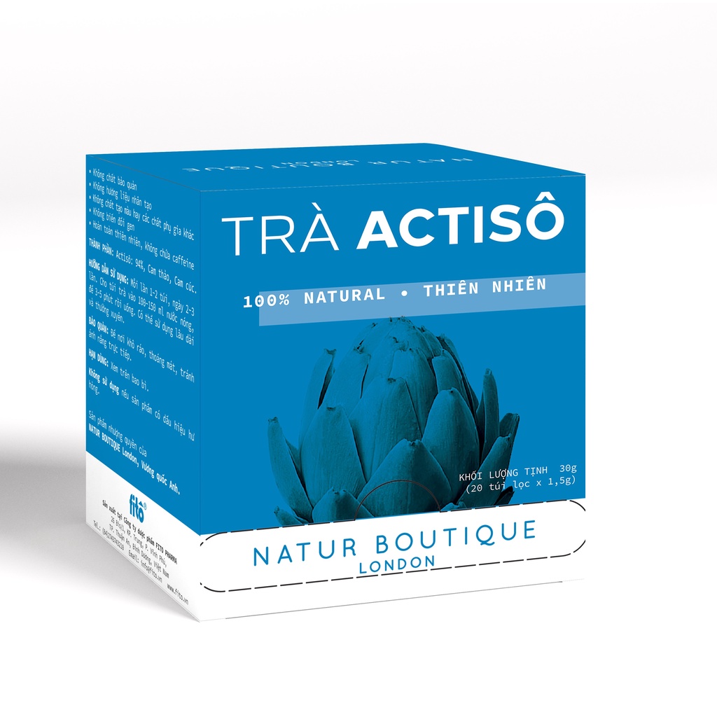 Trà Actiso Natur Boutique FITO (20 Teabags) Artichoke Tea