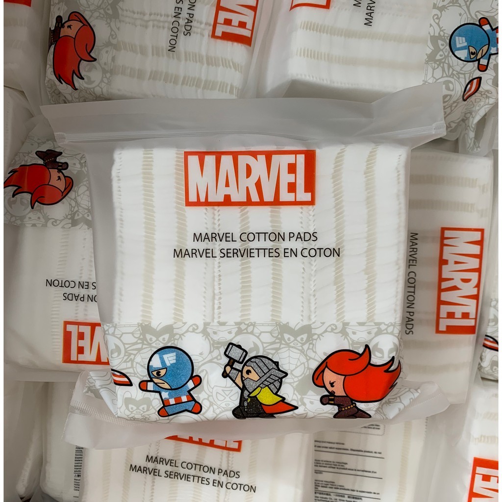 Bông tẩy trang Miniso MARVEL 180 Nhật Bản