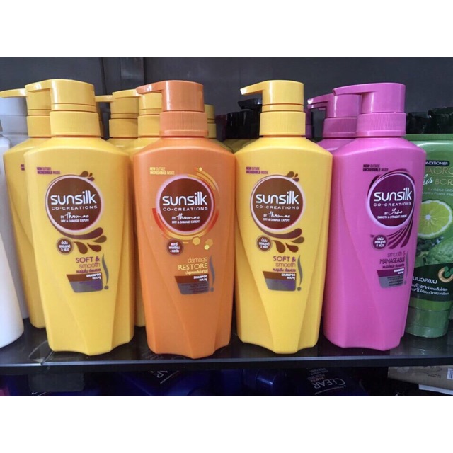 Dầu gội và dầu xả sunsilk Thái Lan