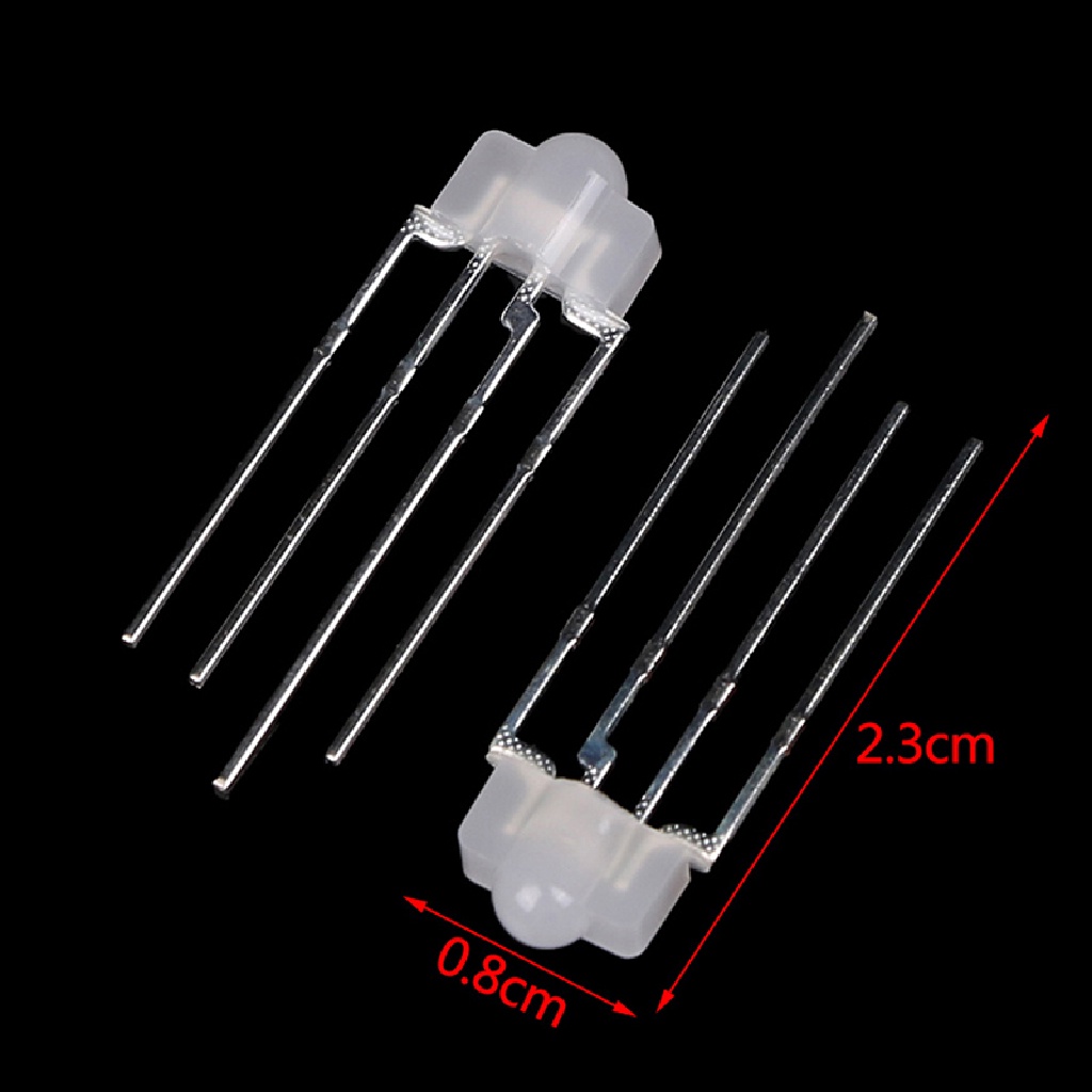 Bộ 20 Đèn Led Rgb 3mm Nhiều Màu Sắc Chuyên Dụng Cho Bàn Phím Cơ