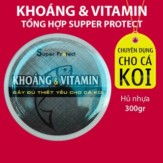 Khoáng chất & Vitamin cho cá Koi, cá Rồng & các loại cá cảnh có hướng dẫn cách bổ sung khoáng chất cho cá hủ 300gr