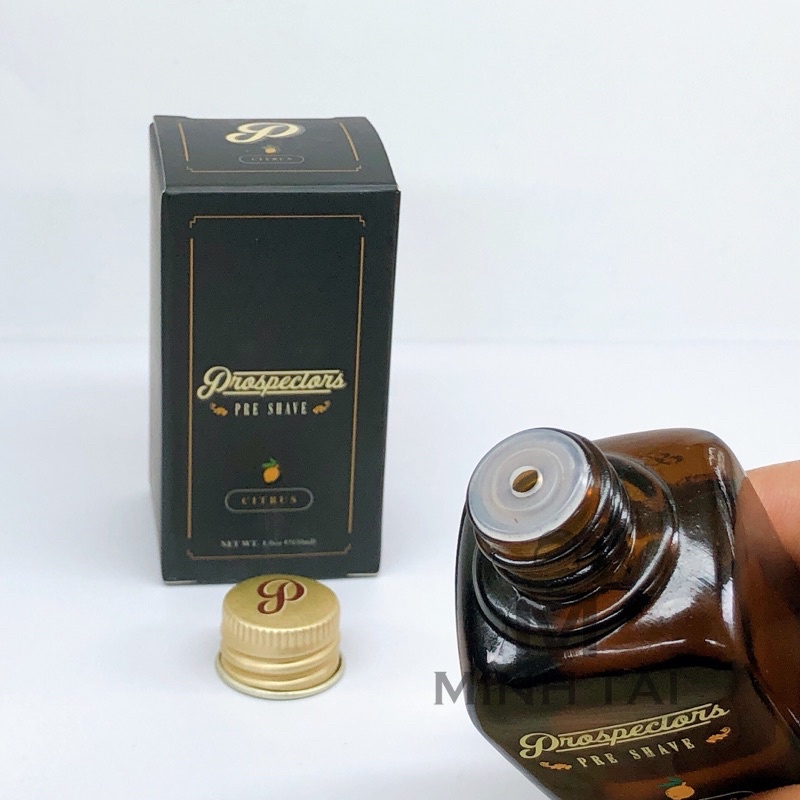 [Chính Hãng USA] Tinh Dầu Trước Khi Cạo Râu PROSPECTORS Pre-Shave Oil 30ml