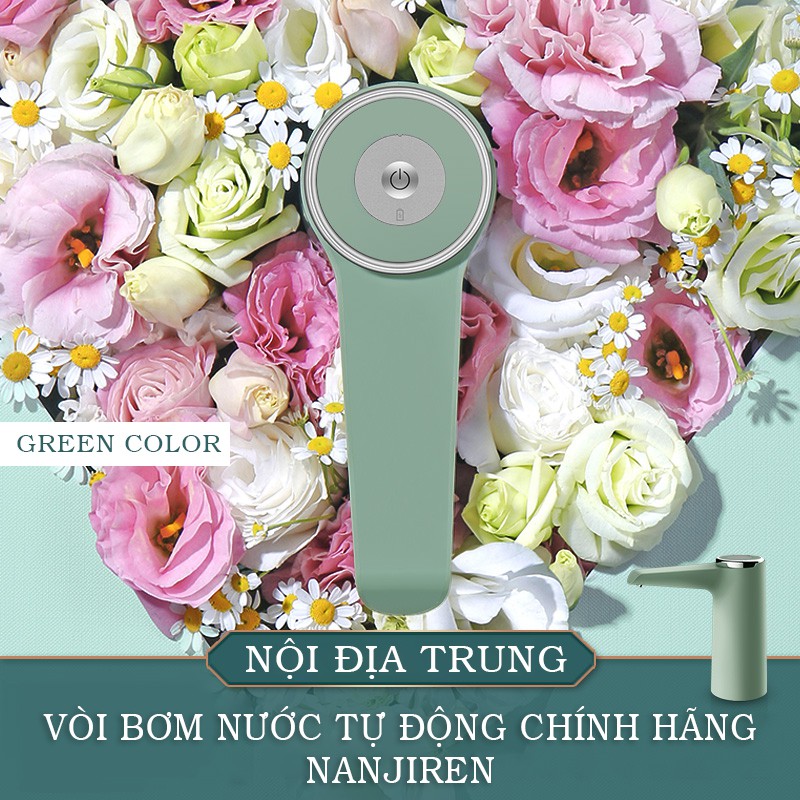 Vòi bơm nước thông minh, máy bơm nước tự động Nanjiren chính hãng