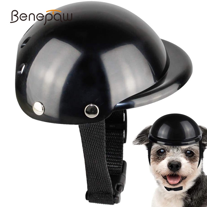 Benepaw Mũ Bảo Hiểm Có Đệm An Toàn Có Dây Điều Chỉnh Thoải Mái Bền Bỉ Dành Cho Cún Cưng Đi Xe Máy Sự Bả