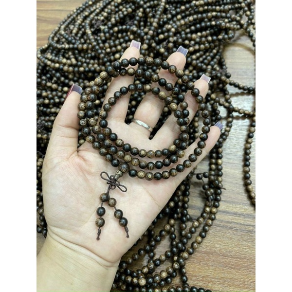 Trầm sánh chìm 108 hạt 6ly