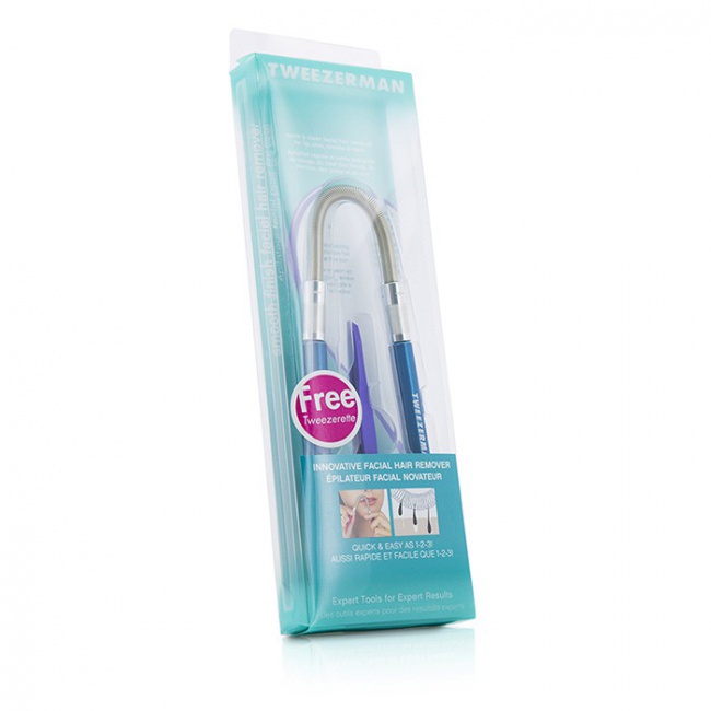 Tweezerman - Set Dụng Cụ Tẩy Lông Tweezerman Smooth Finish Facial Hair Remove
