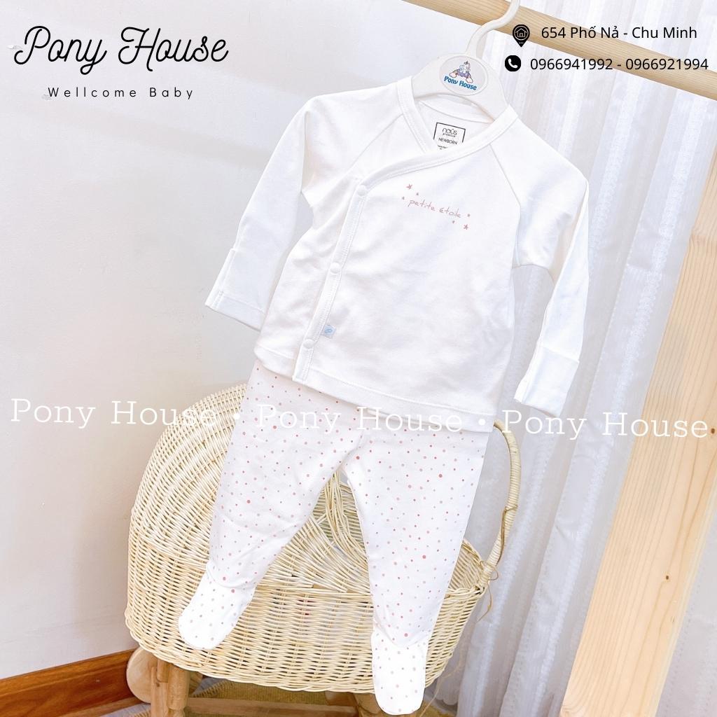 Bộ Quần Áo Dài Tay Liền Tất Nous Premium Dòng Sản Phẩm Cao Cấp Cho Bé Sơ Sinh Đến 6-9 Tháng Tuổi