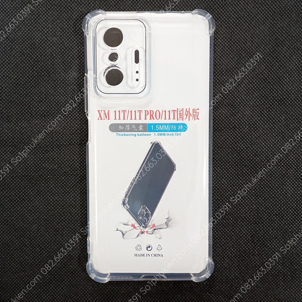 Ốp lưng xiaomi MI 11T - MI 11T PRO dẻo trong suốt cao cấp và chống sốc bảo vệ camera bền đẹp
