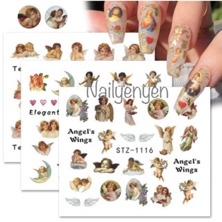 sticker dán móng thiên thần