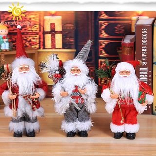 Ông Già Noel Nhồi Bông Trang Trí Giáng Sinh