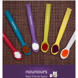 Thìa silicon Nounours - nội địa Hàn