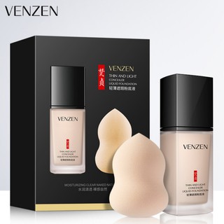 Kem nền BB cream Venzen dạng lỏng che khuyết điểm kiềm dầu chống nước kháng mồ hôi