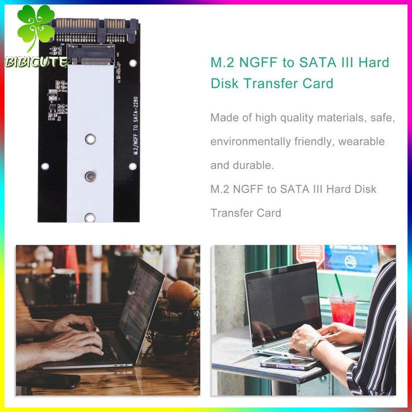 Thẻ Chuyển Đổi Ổ Cứng M.2 Ngff Sang Sata Iii Ssd 2230 / 2242 / 2260 / 2280 | BigBuy360 - bigbuy360.vn