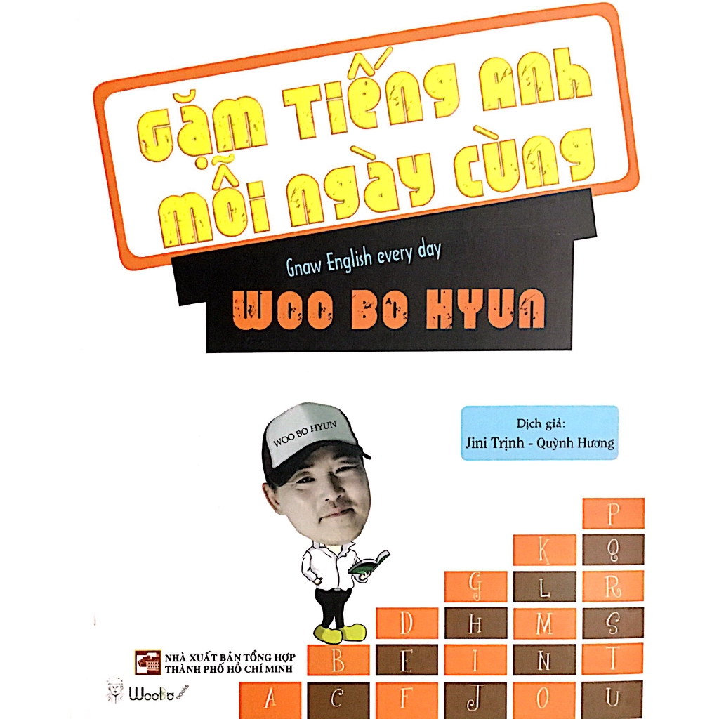 Sách - Gặm Tiếng Anh Mỗi Ngày Cùng Woo Bo Hyun