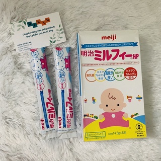 Sữa thuỷ phân Meiji HP - Hộp 06 thanh dùng thử