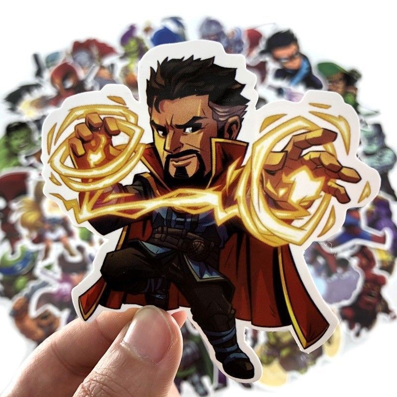50 Miếng Dán Hình Siêu Anh Hùng Avenger