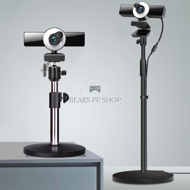 Webcam 4k cao cấp có đèn LED thu hình trực tiếp cho các buổi live stream, hội nghị, học online