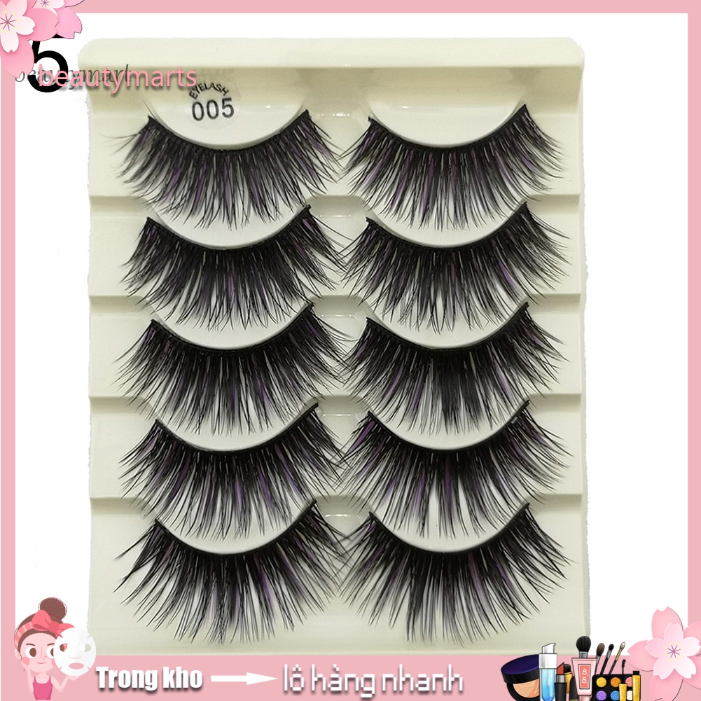 [Hàng mới về] Lông mi giả dài và dày tự nhiên thời trang cho nữ