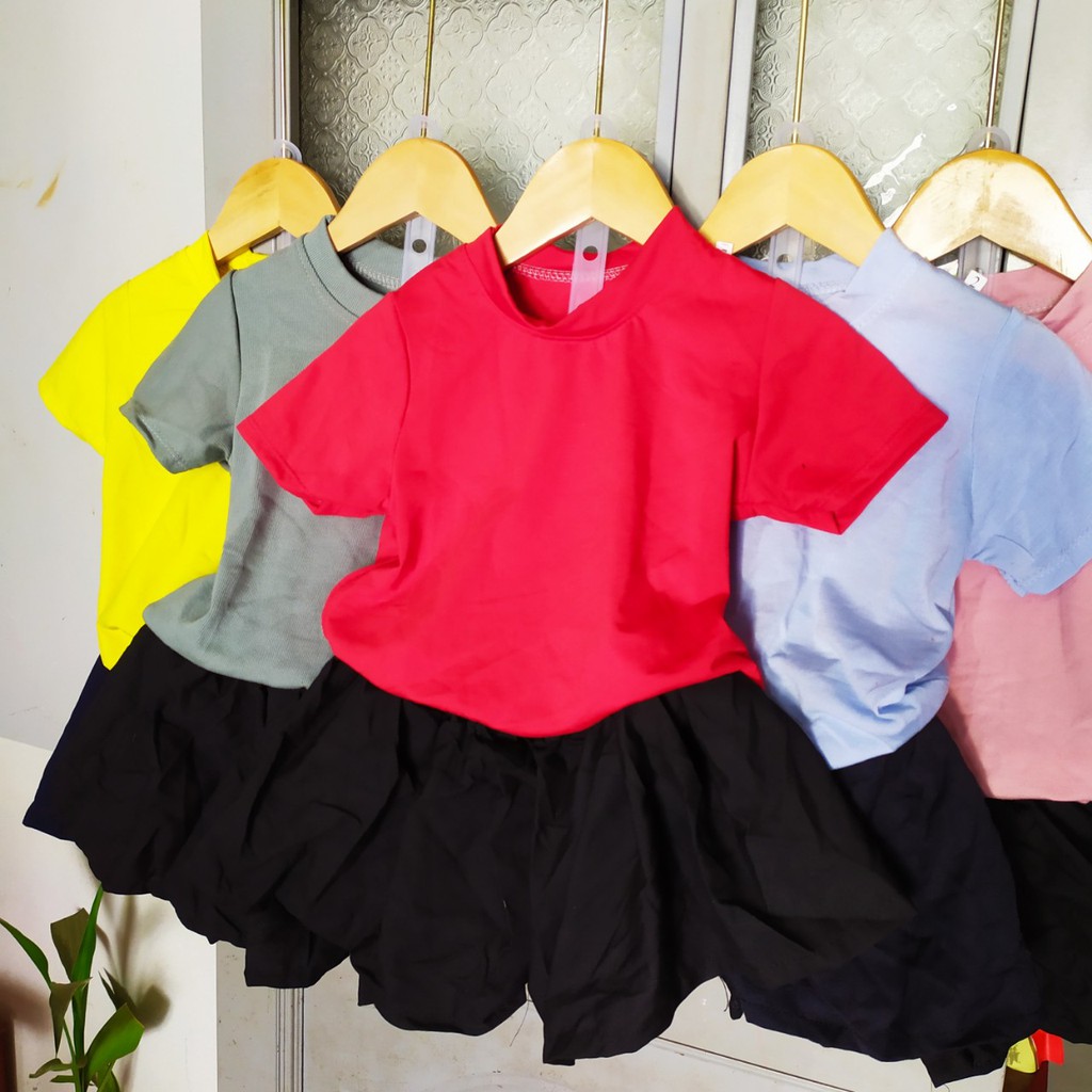 Sét áo và quần giả váy cho bé gái 8-20kg