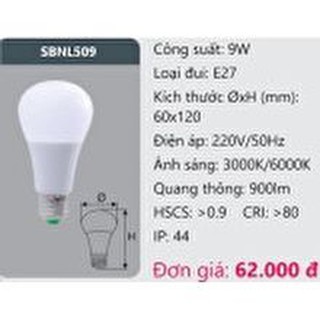 [GIÁ HỦY DIỆT] BÓNG ĐÈN LED BULB DUHAL 3W - 5W - 7W - 9W (KBNL) | BigBuy360 - bigbuy360.vn