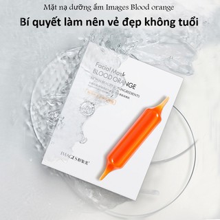 Mặt nạ giấy dưỡng trắng da Images chiết xuất cam đỏ dưỡng da trắng hồng GT-MA60