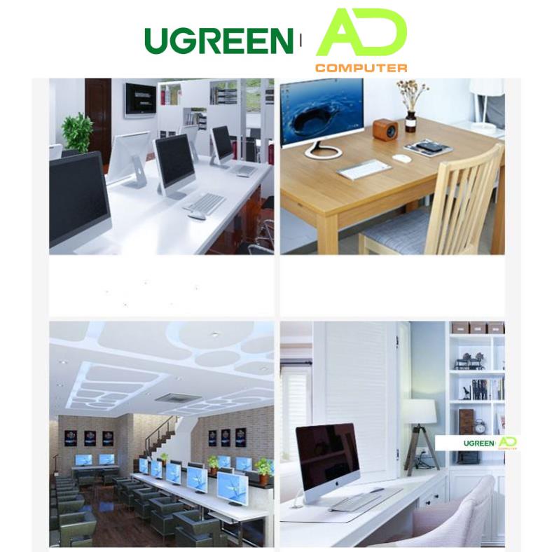 Cáp mạng Cat6 aluminum dạng tròn UGREEN NW102 - Hàng phân phối chính hãng - Bảo hành 18 tháng
