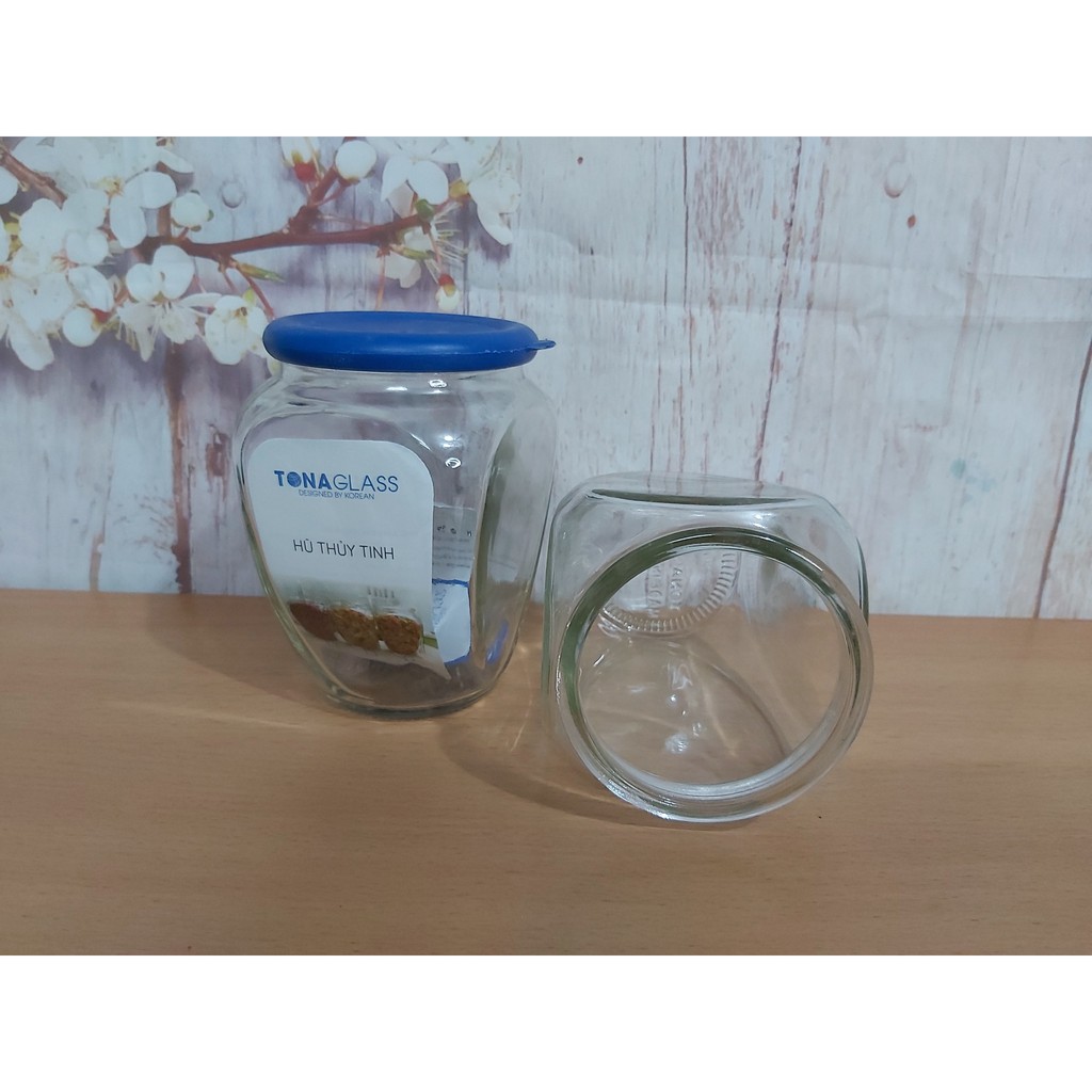 Hũ thủy tinh nắp nhựa Tona Glass dung tích 500ml