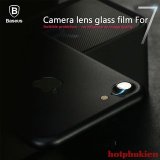 Kính cường lực camera cho iPhone 7 / iPhone 8 chính hãng Baseus độ trong tuyệt đối chất lượng chụp ảnh như lúc chưa dán