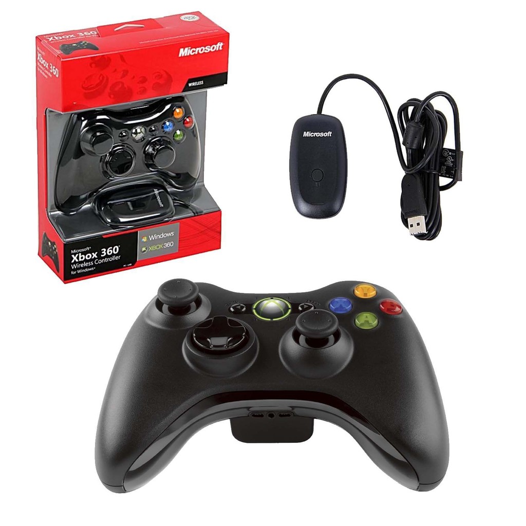 [BH 12 Tháng]  TAY CẦM XBOX 360 CHƠI GAME LỖI 1 ĐỔI 1 Đầu Cắm USB, Hỗ Trợ Tất Cả Các Loại Game Tay Cầm, Hỗ Trợ Pc Laptop