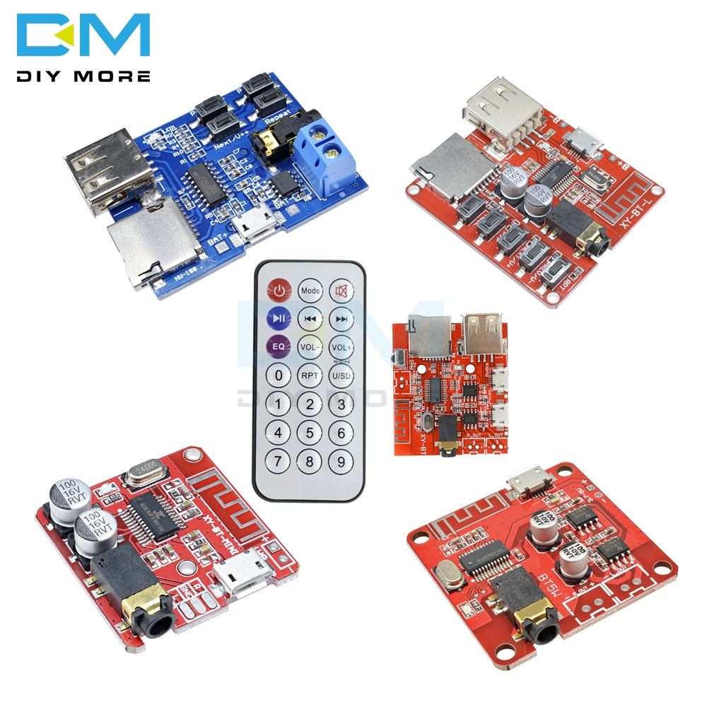 Bảng Mạch Khuếch Đại Âm Thanh Mini MP3 Bluetooth 4.1 4.2 5V Micro USB Chuyên Dụng Cho Loa Xe Hơi