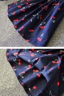 Đầm Váy bé gái cherry