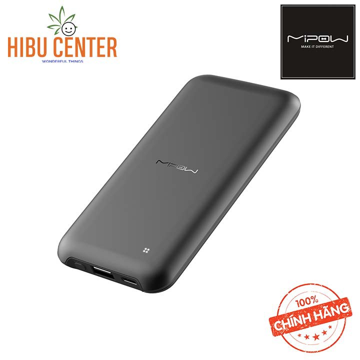 [Thời Trang] Sạc Dự Phòng Mipow Power Cube 10000MAH PD 18W SPT02 - Follow HIBUCENTER Giảm 5%