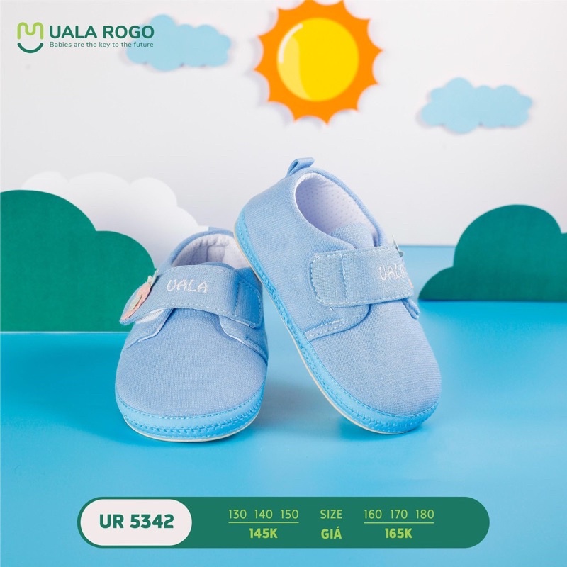 Giày Tập Đi Đế Cao Su Chống Trượt Uala Rogo UR5342