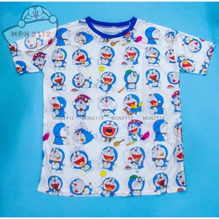 Áo thun Doraemon Doremon nữ thun chiffon mịn mát