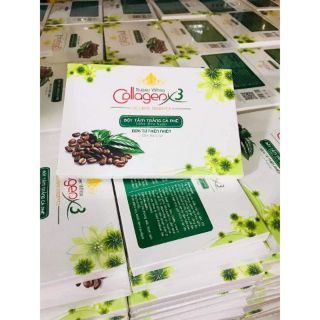 Tấm trắng cà phê COLLAGEN x3