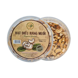 1KG Hạt điều rang muối Bình Phước sạch vỏ- 2 hộp 500g