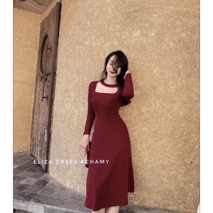 Váy body len Noel thiết kế Quyến rũ thu hút mọi ánh nhìn của Hottgirl Secret VBD0002 | BigBuy360 - bigbuy360.vn