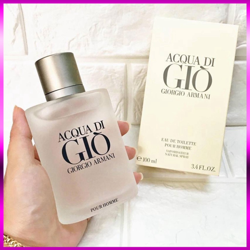Nước Hoa Amanda Giorgio Armani Acqua Di Gio Pour Homme For Men | Thế Giới Skin Care