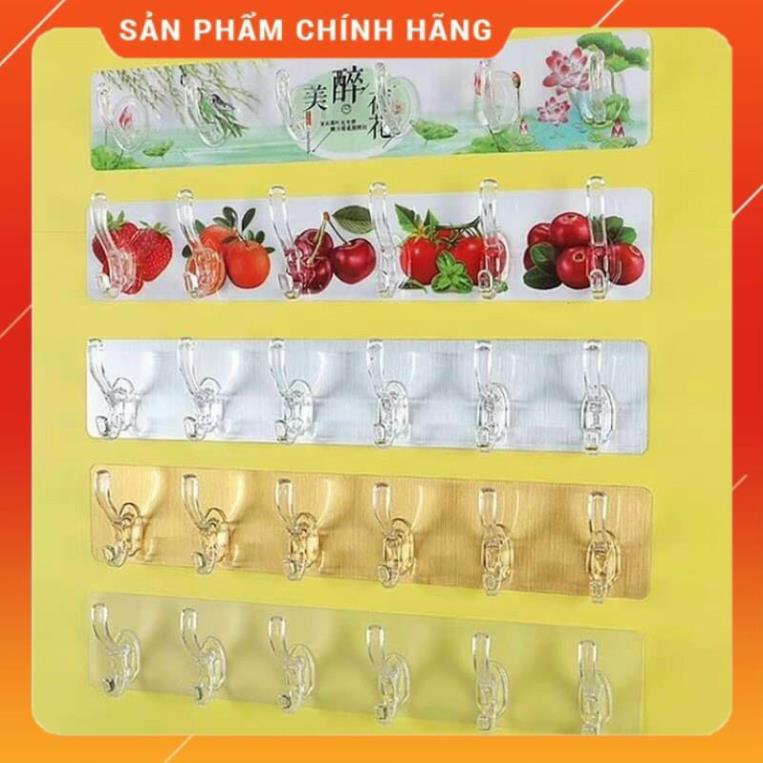 Thanh Móc Dán Tường Treo Đồ Siêu Dính Chịu Lực