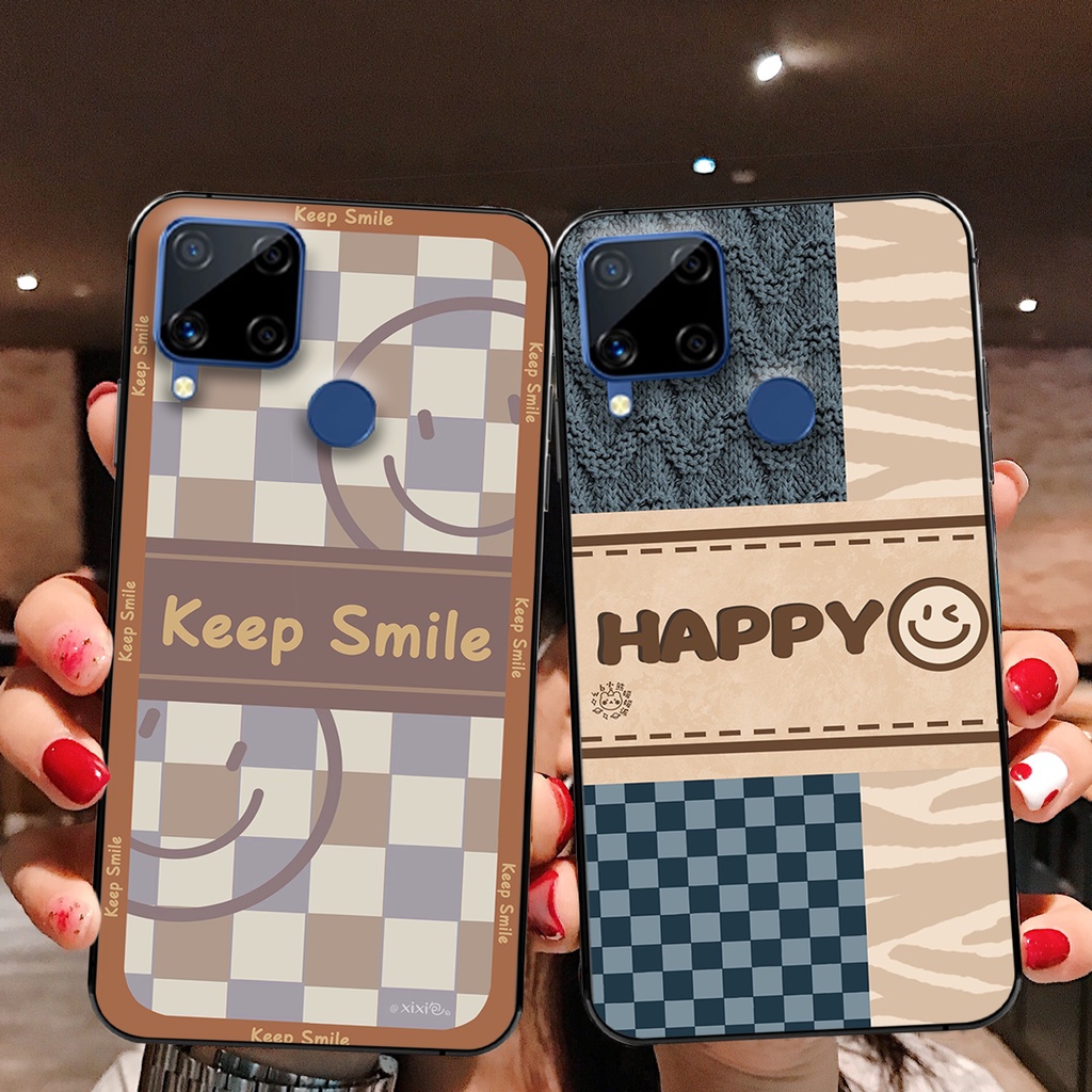 [HOT] ỐP LƯNG REALME C21/C21Y/C12/C15/C20/C11/C25/C25S mẫu cá tính mặt cười cute cực hot