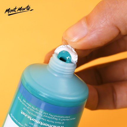 Màu acrylic Mont Marte 75ml, màu nước của Úc, màu vẽ trên nhiều chất liệu giấy vẽ màu nước, cọ vẽ